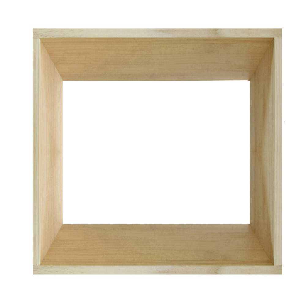 KingsBottle Hollow Inside Wine Cube Storage Box-Freedom Room