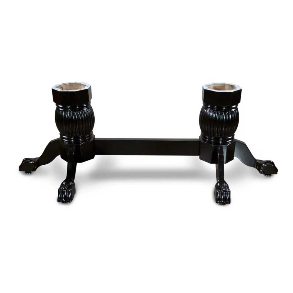 BBO Poker Tables Heritage Pedestal Leg Set in color black