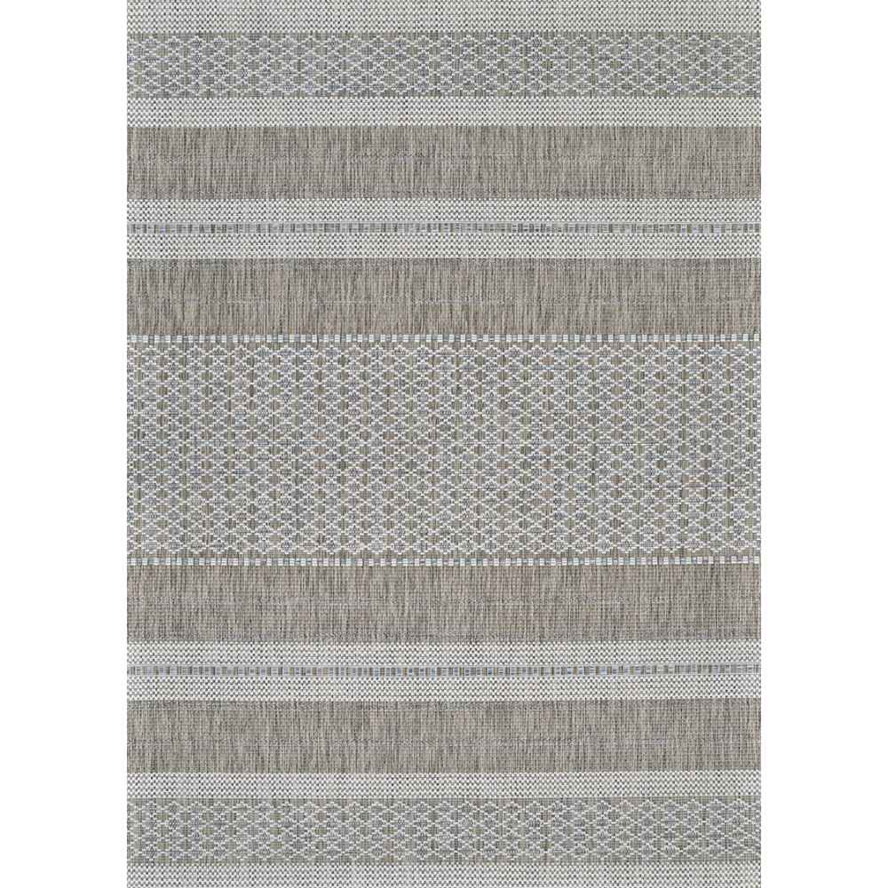 Couristan Charm Indoor/Outdoor Rug - Yukon/Twig is fully shown from above