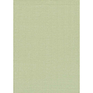 Full view of the Couristan Cottages Indoor/Outdoor Rug - Bungalow/Green, highlighting its overall rectangular shape and repeating herringbone design