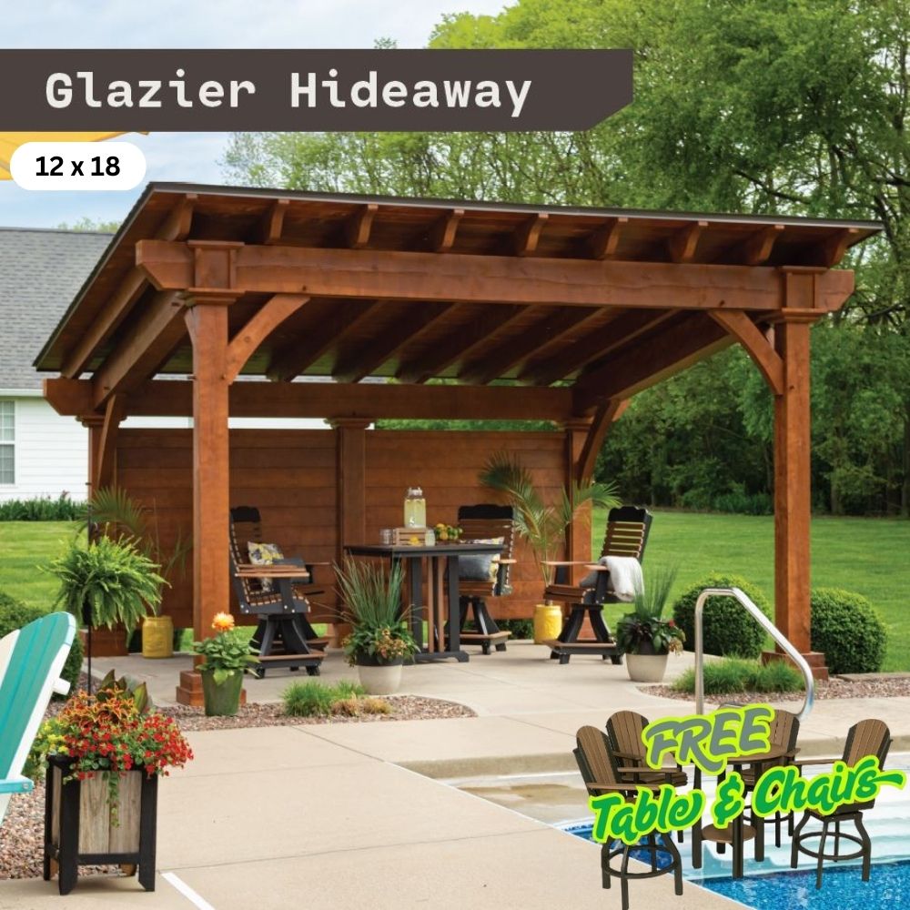 Glazier Hideaway Pavilion Bundle