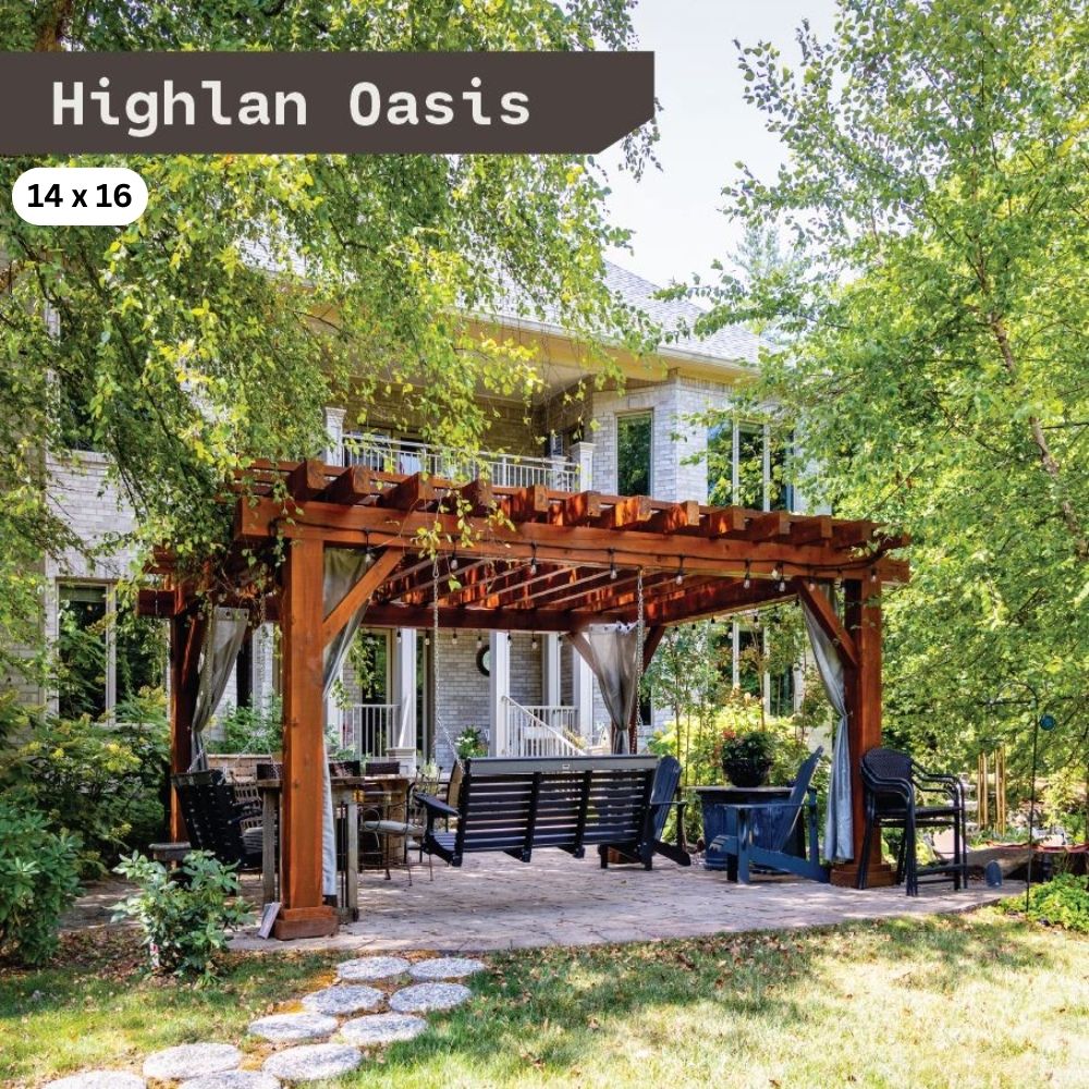 Highland Oasis Pergola