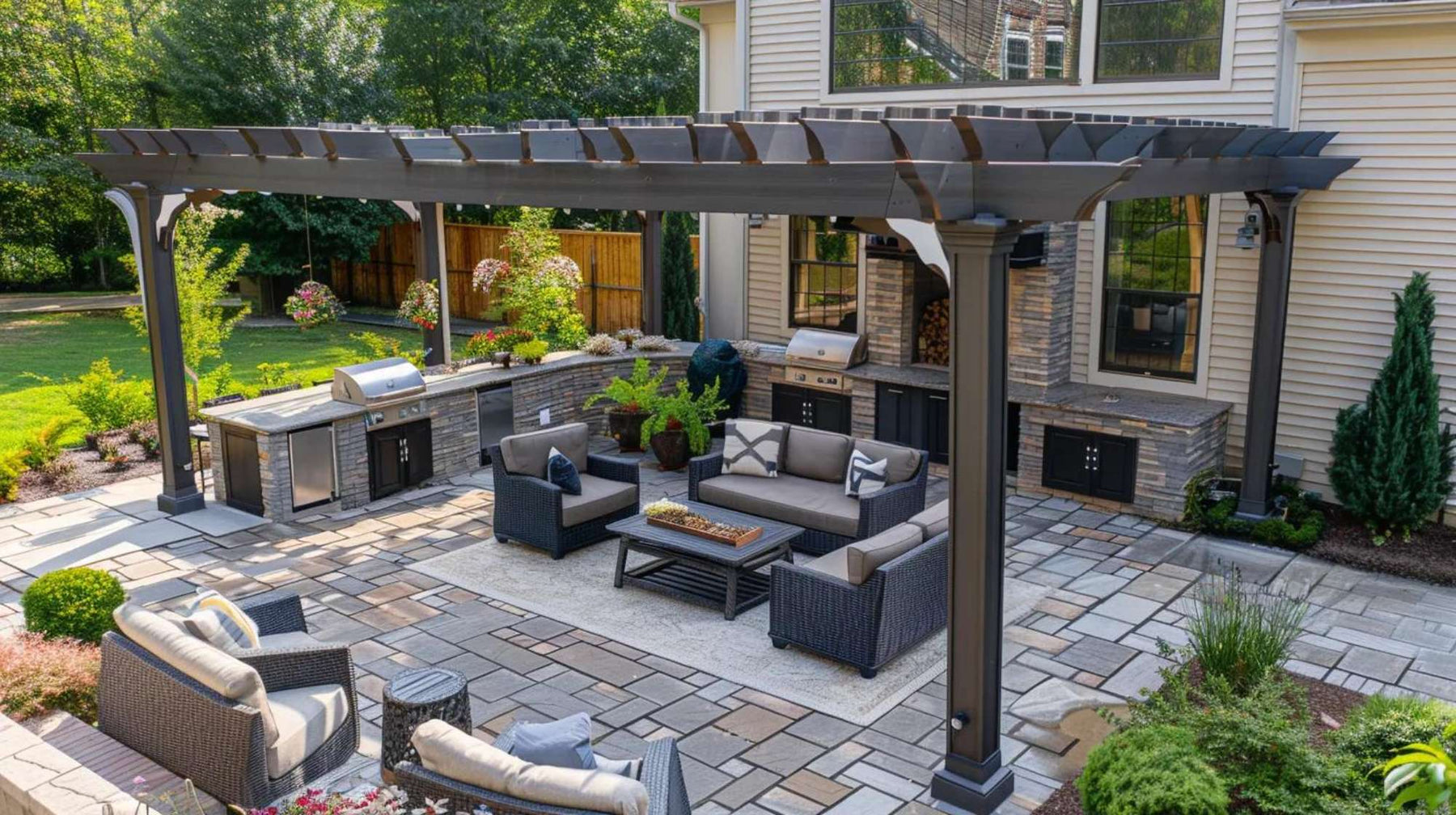 Modern Outdoor Living Structures for High-End Homes | Freedom Room