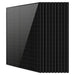 10 Sun Gold Power 450W Bifacial N-Type Monocrystalline Solar Panels displayed in a layered bundle on a white background