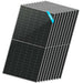 10 Sun Gold Power 560W Bifacial N-Type Solar Panels shown in a neatly overlapping stack on a white background