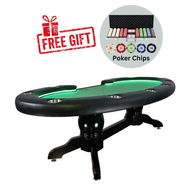 BBO Poker Tables Lumen HD Poker Table-Freedom Room