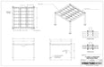 12 x 12 Structureworks Breeze Aluminum Pergola