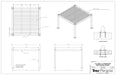 12 x 12 Structureworks Element Trex Pergola