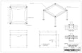 12 x 12 Structureworks Solis Trex Pergola