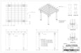 12 x 12 Structureworks Williamsburg Fiberglass Pergola