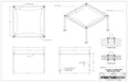 14 x 14 Structureworks Solis Trex Pergola