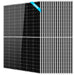 18 Sun Gold Power 450W Monocrystalline PERC Solar Panels shown as an eighteen-panel bundle with multiple matching panels arranged behind the front panel