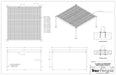 18 x 18 Structureworks Shadow Trex Pergola