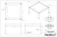 18 x 18 Structureworks Solis Trex Pergola