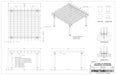 18 x 18 Structureworks Williamsburg Fiberglass Pergola
