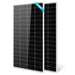 2 Sun Gold Power 200W Monocrystalline Solar Panel units standing upright side by side against a white background