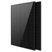 2 Sun Gold Power 450W Bifacial N-Type Monocrystalline Solar Panels shown stacked with sleek black monocrystalline modules on a white background