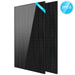 2 Sun Gold Power 500W Mono Black PERC Solar Panel package with two sleek black panels displayed against a white background
