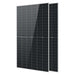2 Sun Gold Power 590W Bifacial N-Type Monocrystalline Solar Panels shown with one panel in front and one slightly behind on a white background