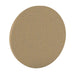 200Hz SpotPanel Circle Austen GIK Acoustics DecoShape Acoustic Panel in a circular shape with a textured tan fabric finish