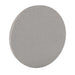 200Hz SpotPanel Circle Glass GIK Acoustics DecoShape Acoustic Panel in a circular shape with a light gray fabric finish
