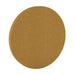 200Hz SpotPanel Circle Maree GIK Acoustics DecoShape Acoustic Panel in a circular shape with a warm golden mustard fabric finish