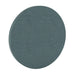 200Hz SpotPanel Circle Ronay GIK Acoustics DecoShape Acoustic Panel in a circular shape with a muted blue-gray fabric finish