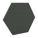 200Hz SpotPanel Hexagon Merrick GIK Acoustics DecoShape Acoustic Panel in a hexagonal shape with a dark gray fabric finis