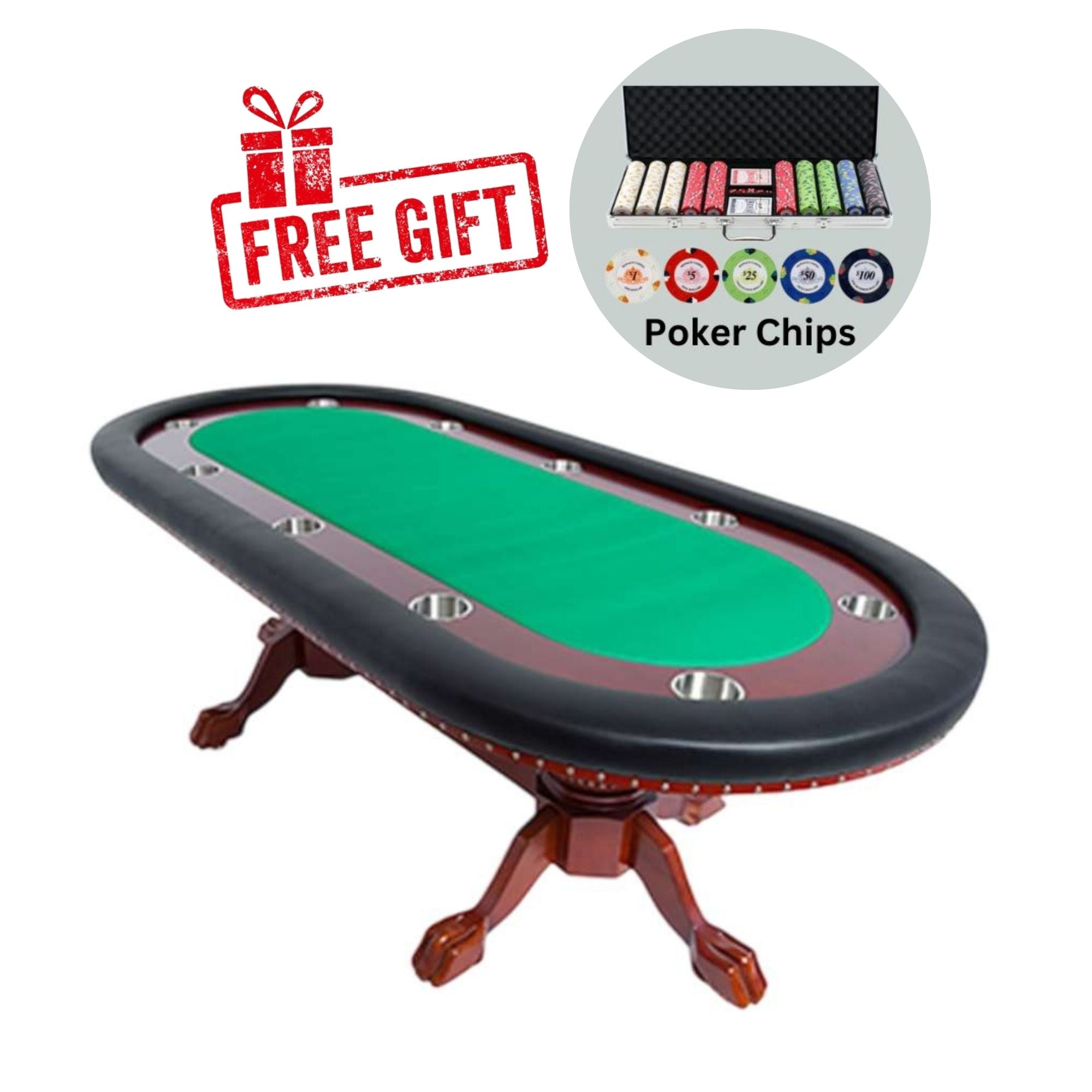 BBO Poker Tables Rockwell Poker Table-Freedom Room