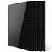 4 Sun Gold Power 415W Mono Black PERC Solar Panel units displayed with one front-facing panel and three stacked behind it