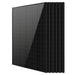 6 Sun Gold Power 450W Bifacial N-Type Monocrystalline Solar Panel arranged in an overlapping stack with slim black frames