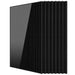 8 Sun Gold Power 440W Mono Black N-Type Solar Panel units are shown standing upright in a staggered row on a white background