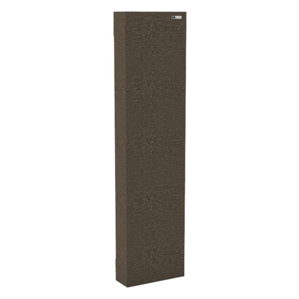 90Hz 244 Narrow Lerwick GIK Acoustics FlexRange® Bass Trap in dark brown fabric for reducing room resonance
