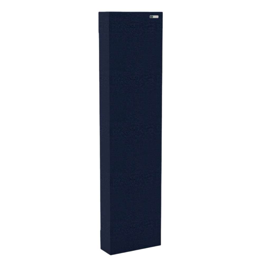 90Hz 244 Narrow Walten GIK Acoustics FlexRange® Bass Trap in dark navy fabric for professional sound control