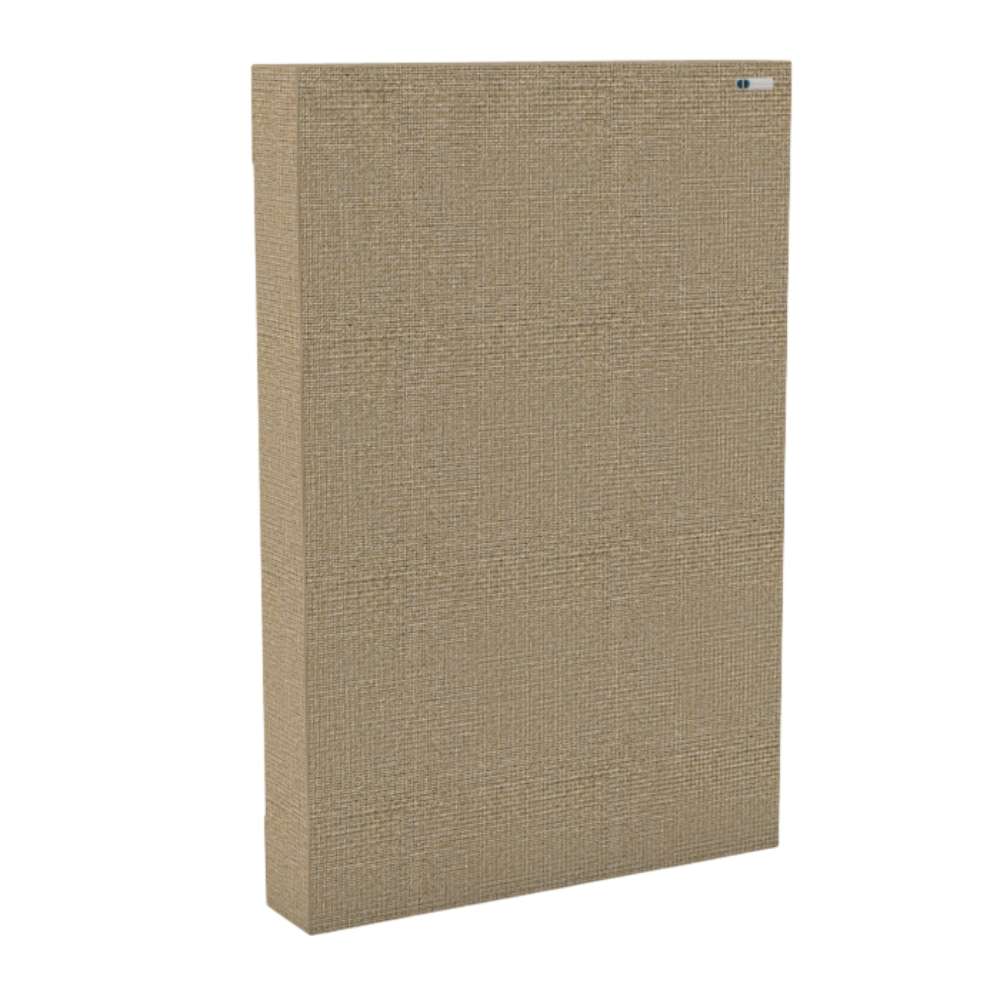 90Hz 244 Portrait Lomond GIK Acoustics FlexRange® Bass Trap in sandy beige fabric for balanced acoustic treatment