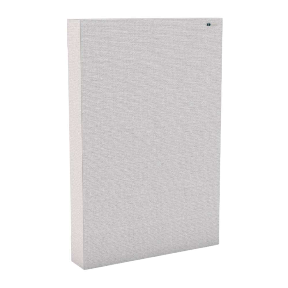 90Hz 244 Portrait White GIK Acoustics FlexRange® Bass Trap in white fabric for balanced acoustic treatment