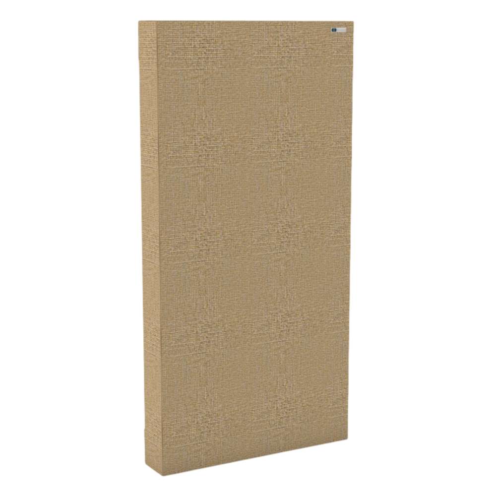 90Hz 244 Rectangle Austen GIK Acoustics FlexRange® Bass Trap in tan fabric for bass control and acoustic treatment