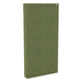 90Hz 244 Rectangle Fair Isle GIK Acoustics FlexRange® Bass Trap in olive green fabric for enhanced acoustic performance