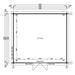 A black and white architectural floor plan shows a top-down view of the GardenHouse24 USA Davos 44B Garden Room with detailed measurements and 27.75 m² area