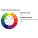 A color guide image for Couristan Dolce Indoor/Outdoor Rug - Striped/Nautical lists Nautical as the primary color with earth-toned accents