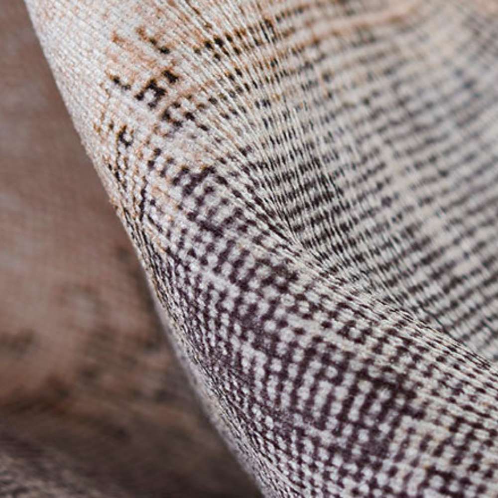 A fabric close-up of Momeni Afshar Indoor Rug - AFS35 Denim shows its finely woven texture for a soft yet sturdy feel
