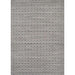 A full overhead shot of Couristan Fez Indoor/Outdoor Rug - Riad/Tobacco shows its repeating geometric pattern neatly framed by a border