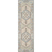 A long runner view of Momeni Anatolia Indoor Rug - ANA-2 Light Blue