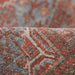 A textured detail shot of the Momeni Afshar Indoor Rug - AFS38 Copper