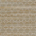 A top-down close-up reveals the repeating geometric shapes and sand-toned threads of Couristan Fez Indoor/Outdoor Rug - Riad/Sand