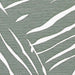 A zoomed-in section of Couristan Dolce Indoor/Outdoor Rug - Parquet/Fern reveals detailed white streaks resembling palm leaves on green fabric