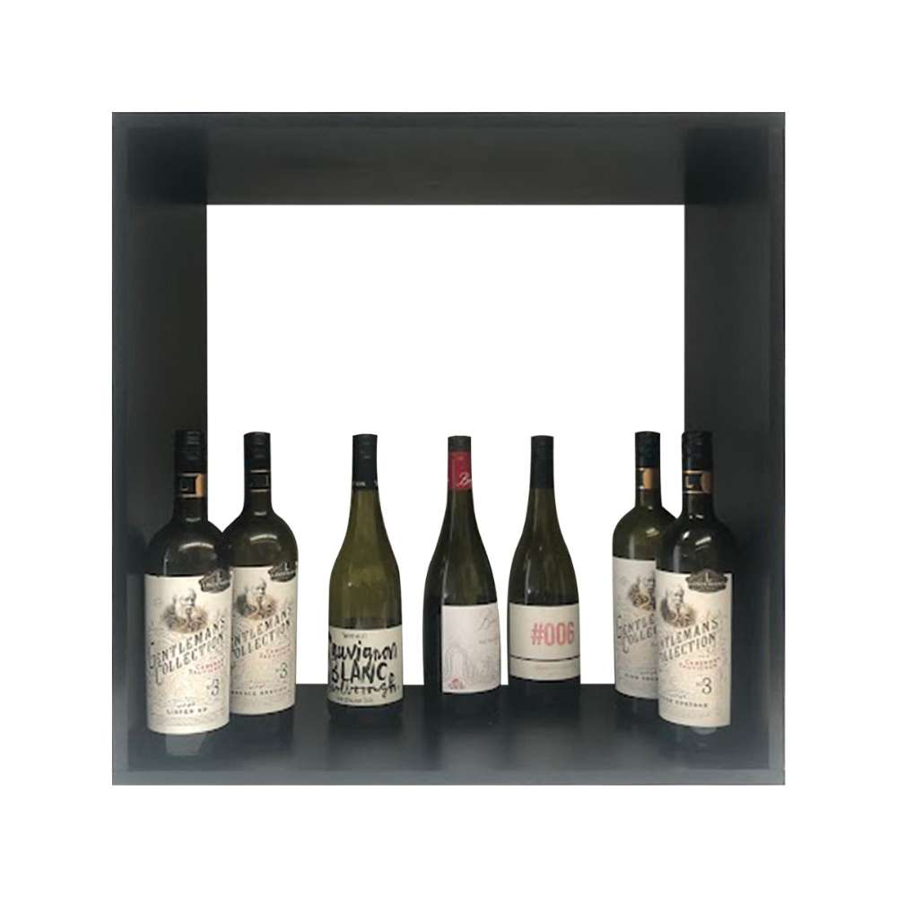 KingsBottle Hollow Inside Wine Cube Storage Box-Freedom Room