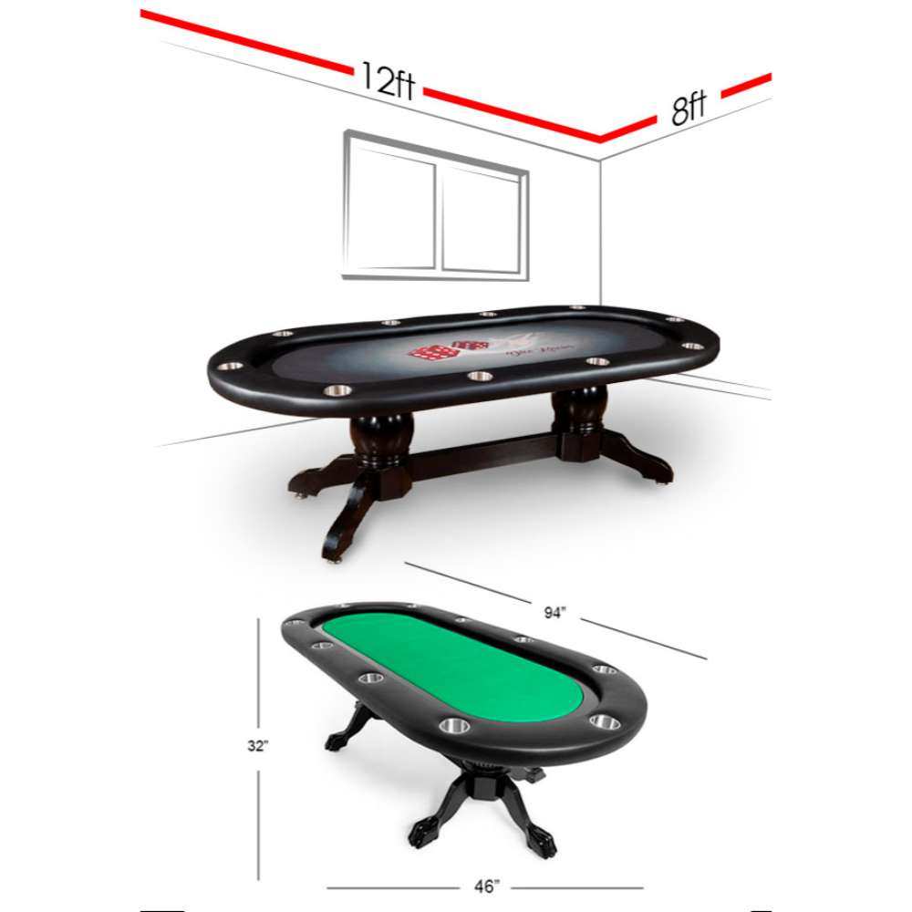 BBO Poker Tables Elite Poker Table-Freedom Room