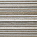 A direct overhead view of the Couristan Cape Indoor/Outdoor Rug - Brockton/Light Brown-Ivory