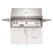 Alfresco Grills 42 Luxury Grill Refrigerated Cart Model in Signal White